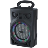 Neo M301 KERAOKE MIC 20 W Bluetooth Speaker Bluetooth v5.0 with USB,SD card Slot Playback Time 4 hrs Black - Black