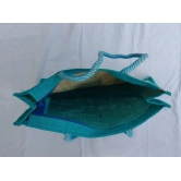 Shopping jute bag (Baby Blue Color)