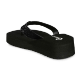 GBest - Black Women's Thong Flip Flop - None