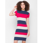 Globus - Multi Color Cotton Blend Women''s Bodycon Dress ( Pack of 1 ) - None