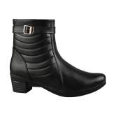 Shoetopia - Black Women''s Ankle Length Boots - None