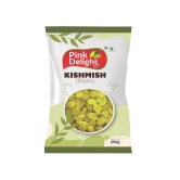 Pink Delight | Kishmish (raisins) | Natural & Organic Dry Fruilts | 250 Gm Box Pack