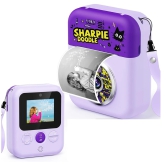 Kids HD Digital Camera with Instant Printer – Supports SD Card to store Photos & Videos (PURPLE)