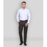 Inspire Clothing Inspiration - Brown Polycotton Slim - Fit Mens Formal Pants ( Pack of 1 ) - None