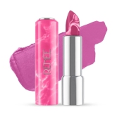 Renee Marble Creamy Matte Lipstick - Perla, Rich Payoff with High Color Pigment, Moisturizing, 4Gm