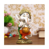 eCraftIndia Showpiece Resin Ganesha Idol 7 x 8 cms Pack of 1