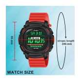 Hala - Red Silicon Digital Men's Watch