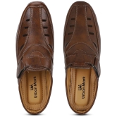 UrbanMark - Brown Mens Sandals - None