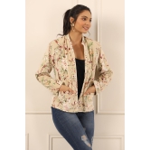 Printed women velvet jacket-M