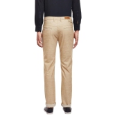 Rodamo Men Khaki Slim Fit Trousers