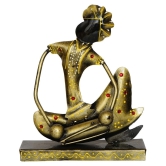 eCraftIndia Gold Iron Figurines - Pack of 1