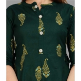 SIPET - Green Rayon Womens Anarkali Kurti ( Pack of 1 ) - None