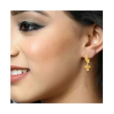 Vighnaharta Daily wear Filigree work Gold Plated alloy Hoop Earring Bucket Bali Basket Bali Earring for Women and Girls  {VFJ1453ERG} - Golden