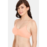 Zivame Rosaline Everyday Anti-Microbial Double Layered Non Wired 3/4th Coverage T-Shirt Bra ZI1885-36C / Black