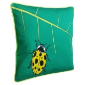 Hugs'n'Rugs Single Cotton Cushion Covers 40 x 40 cm (16 x 16) - Green