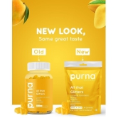 Purna Gummies Multivitamin Mango Gummies for Adults & Kids, Immunity Booster