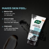 Joy Activated Charcoal Face Wash for Oil Control & Dirt Removal 200ml, (Pack of 2 X 100ml)