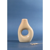 Cream Misfit Vase