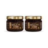 Nirvasa Shilajit Resin, Performance, Vigour and Vitality for men, enriched with Pure Shilajit, Vegan, Ayurvedic Classical Product (2 X 20g)