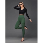 Miss Chase - Polyester Regular Fit Green Womens Jeggings ( Pack of 1 ) - None