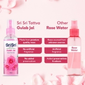 Sri Sri Tattva Gulab Jal - Premium Rose Water, 100 ml (Spray Bottle)