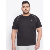 AUSTIVO - Black Polyester Regular Fit Mens Sports T-Shirt ( Pack of 1 ) - None