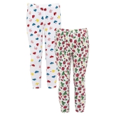 Naughty Ninos - Multi Cotton Girls Leggings ( ) - None