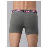 IC4 - Multicolor Cotton Blend Men's Trunks ( Pack of 2 ) - S