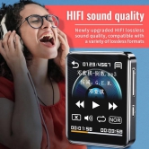 M28 256GB Noise Cancelling Sound Control HIFI MP3 Player e-Book Portable AI Smart Recorder for Students