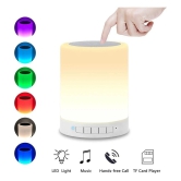 Wireless Night Lamp Changing colors Cum Bluetooth Music Speaker Table Light