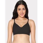 IN CARE LINGERIE - Black Cotton Non Padded Women's T-Shirt Bra ( Pack of 1 ) - None