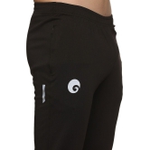 Omtex - Black Polyester Mens Sports Trackpants ( Pack of 1 ) - None