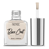 RENEE Base Coat Nail Enamel, Quick Drying, Long Lasting, Chip resisting Formula, 10 Ml