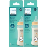 Philips Avent 330 Transparent Feeding Bottle ( Pack of 2 )