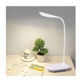 DAYBETTER White Study Table Lamp ( Pack of 1 ) - White