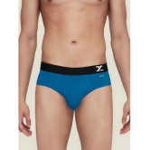 XYXX - Turquoise Cotton Mens Briefs ( Pack of 1 ) - None