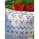 Tribal Handpainted Cushion Cover