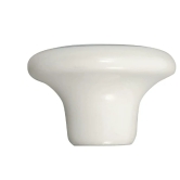 White Drawer Knob  -Pack of 12 Pieces