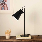 Fika Task Study Table Lamp - Modern Scandinavian Design Desk lamp, Modern Bedside Lamp, Easy Installation-Dove Grey