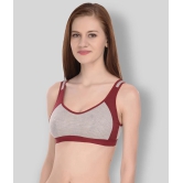 Elina - Multicolor Cotton Non - Padded Womens Everyday Bra ( Pack of 3 ) - 34B