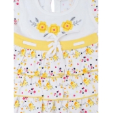 NammaBaby - Yellow Cotton Blend Baby Girl Frock ( Pack of 1 ) - None