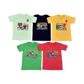 Baby boy pure cotton t-shirt (pack of 5) - None