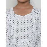 MINI & MING Girls Polka Dot Printed A-Line Midi Dress