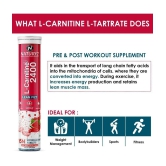 NATURYZ L Carnitine L Tartrate 2400 mg, Energy & Endurance, Performance & Recovery - 15 Tablets