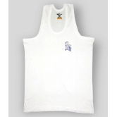 Pack of 10 HAP 100% Cotton Boys Vest ( White ) - None