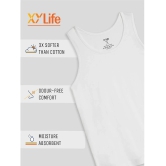 XY Life - White Cotton Printed Boys Vest ( Pack of 1 ) - None