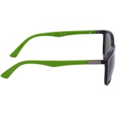 Hrinkar Green Cat-eye Sunglasses Styles Black, Green Frame Glasses for Women - HRS-BT-06-BK-GRN-GRN