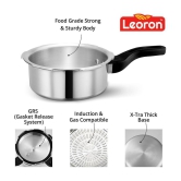 LEORON 5 L Aluminium OuterLid Pressure Cooker With Induction Base