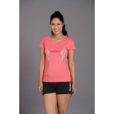 Angelic Pink Oversized T-Shirt for Women