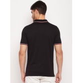 UNIBERRY - Black Cotton Blend Regular Fit Mens Polo T Shirt ( Pack of 2 ) - None